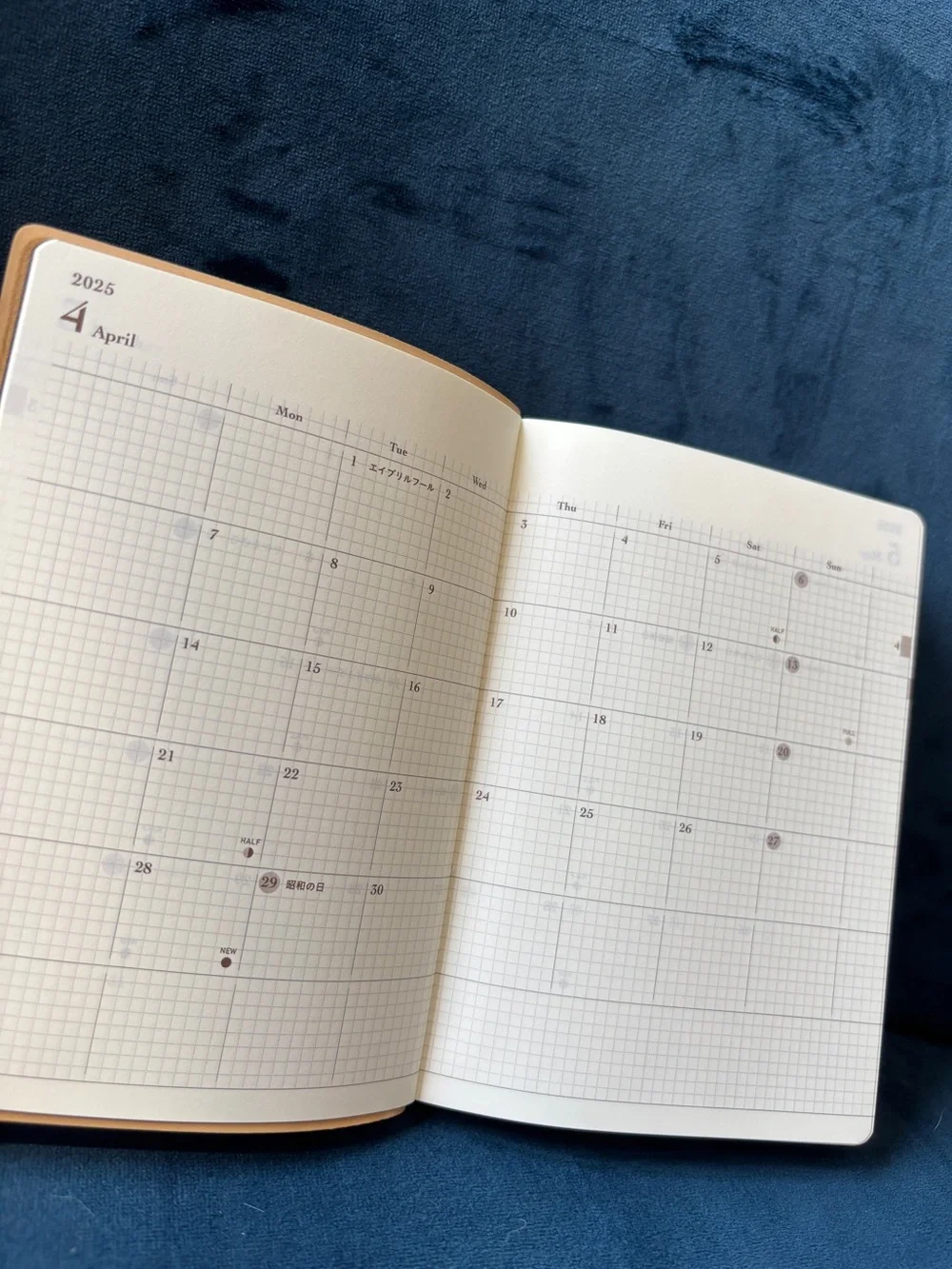 2025 Midori Hibino Planner - A6